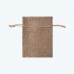  
Lace Burlap Pouch: 4" x 5"